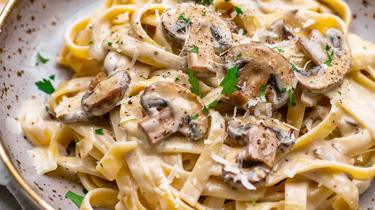 Creamy Mushroom Pasta