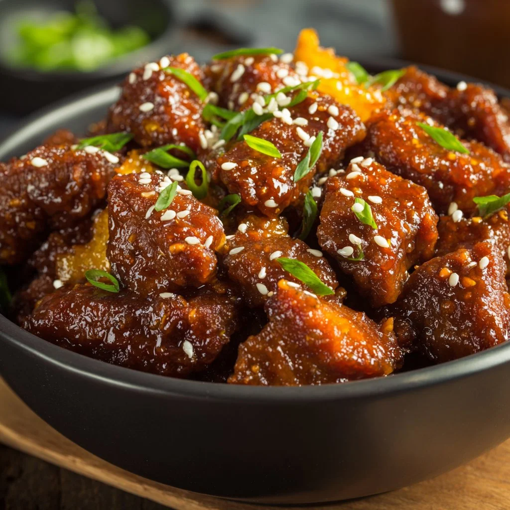 Crispy pickle egg rolls served on a plate with dipping sauce