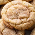 Eggnog Snickerdoodle Cookies