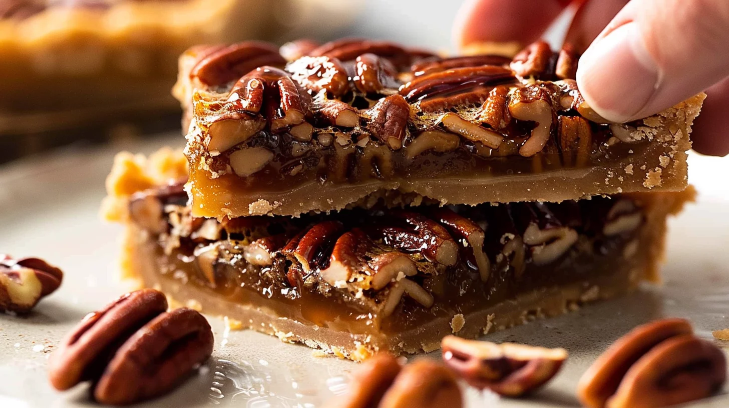 Maple Pecan Pie Bars