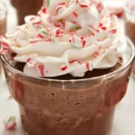 Peppermint Mocha Mousse Cups
