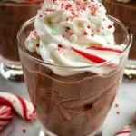 Peppermint Mocha Mousse Cups