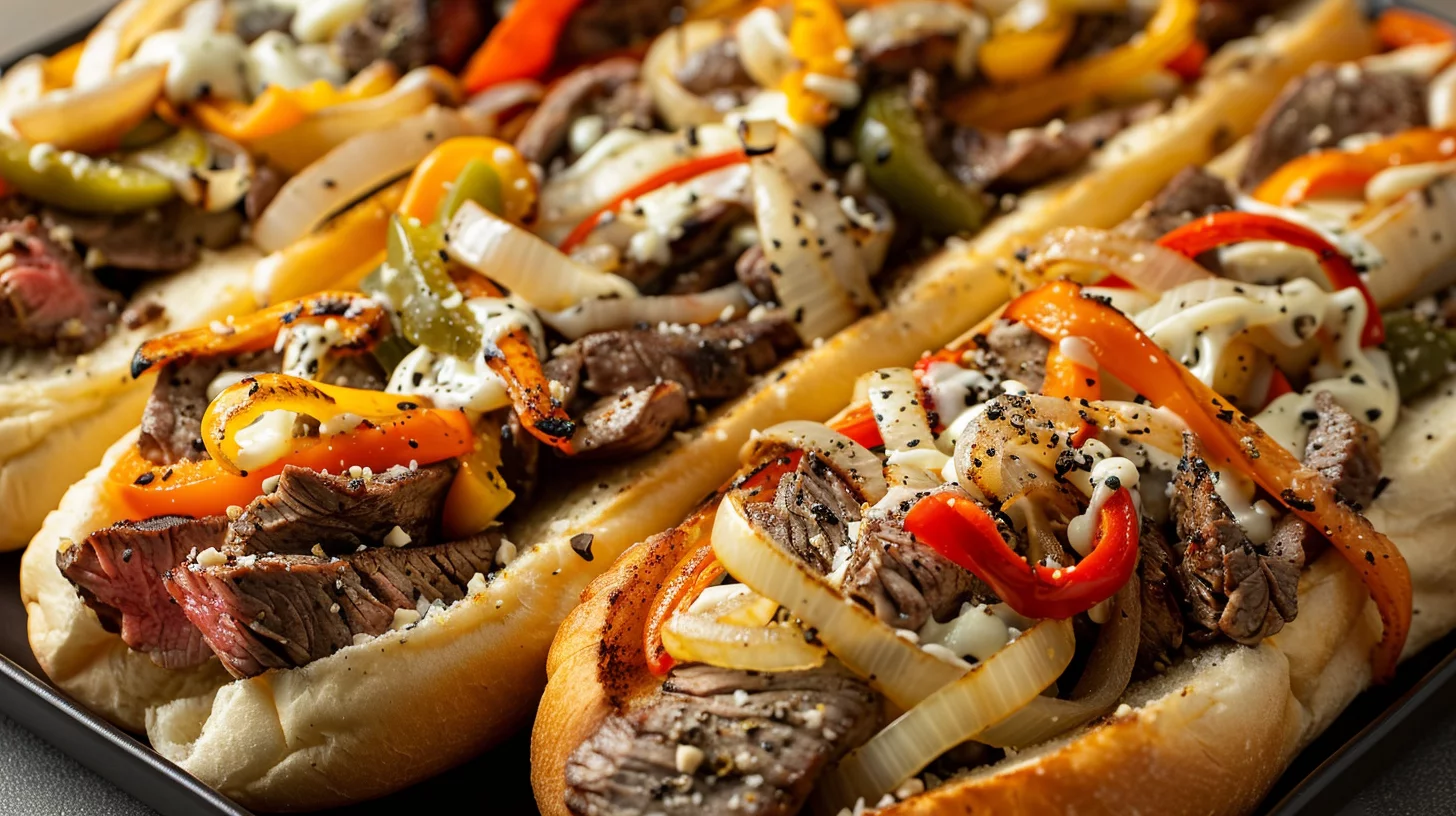 Philly Cheesesteak Sandwiches