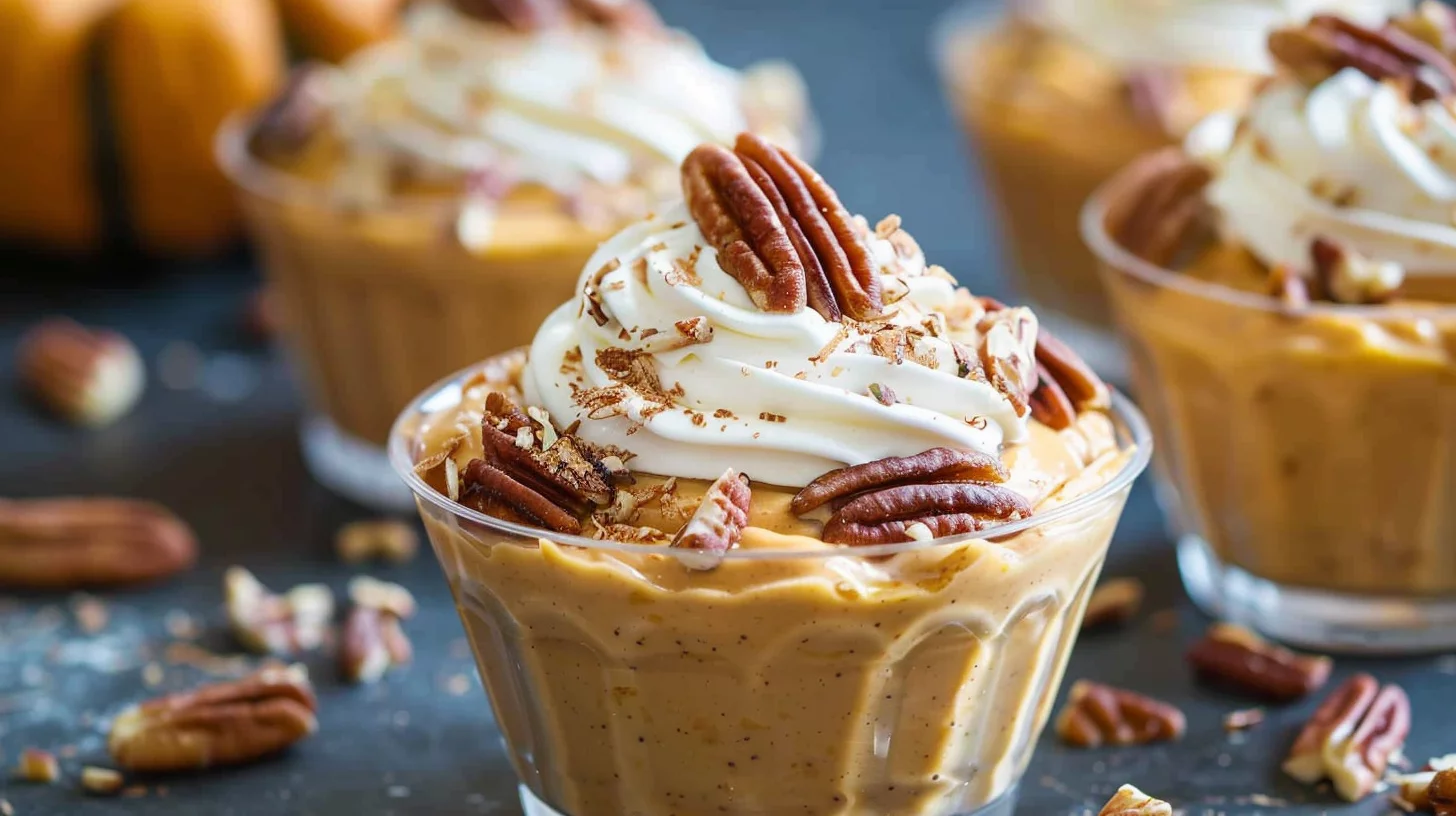 Pumpkin Pudding Cups