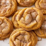 Pumpkin Snickerdoodle Cookies