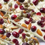 White Chocolate Cranberry Bark