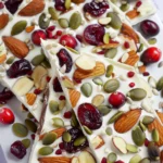 White Chocolate Cranberry Bark