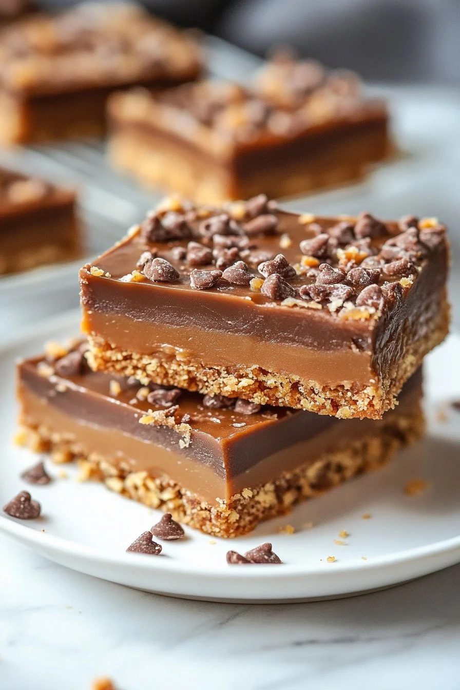 Heavenly Cake Mix Toffee Bars