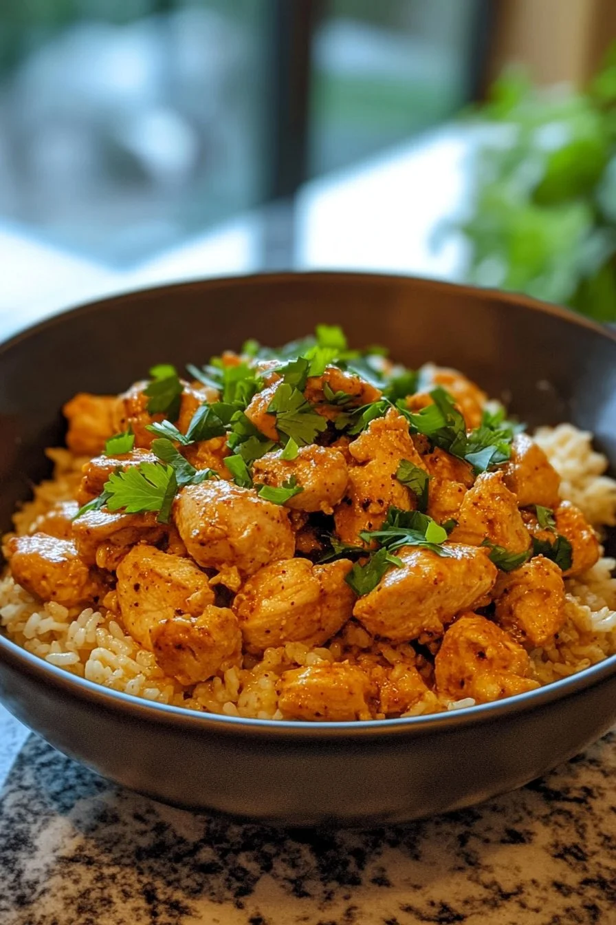 Creamy Cajun Chicken and Rice Bowls