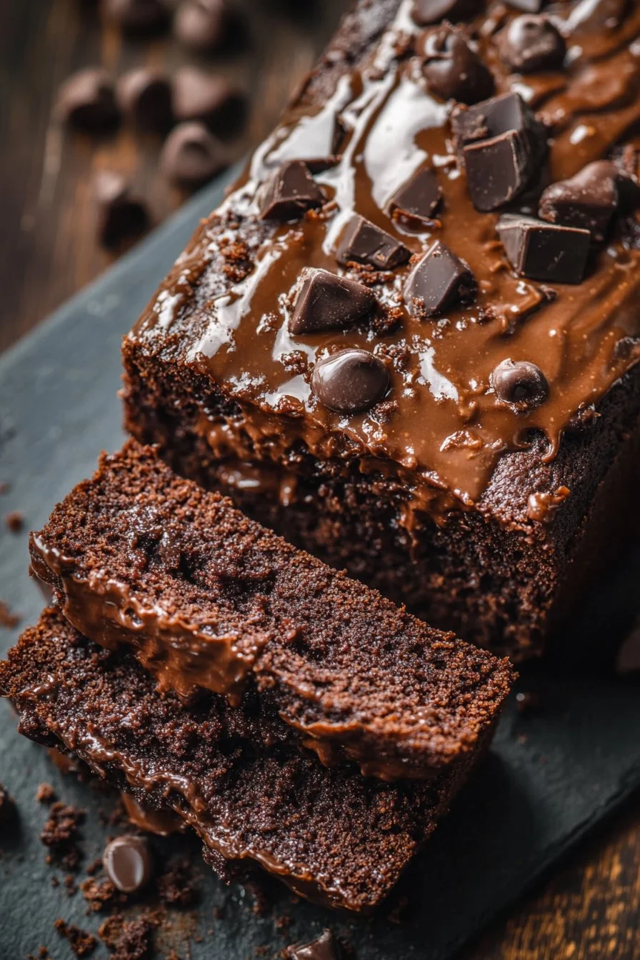 Hot Fudge Brownie Bread Recipe