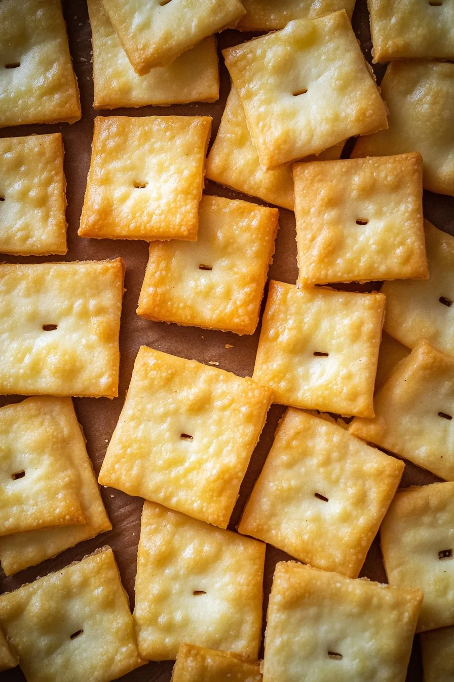 Homemade Cheese Crackers