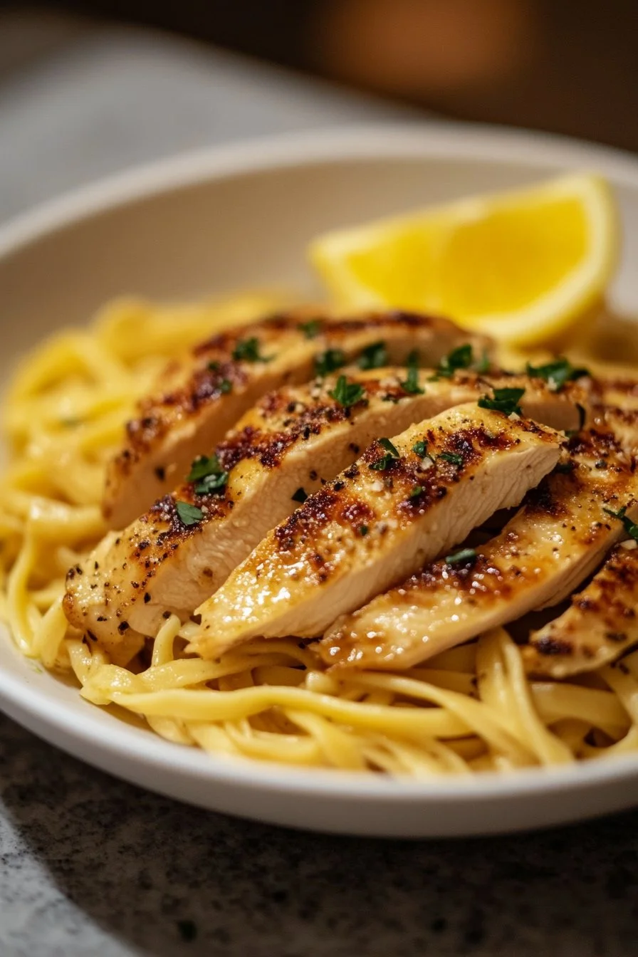 Chicken with Buttered Noodles