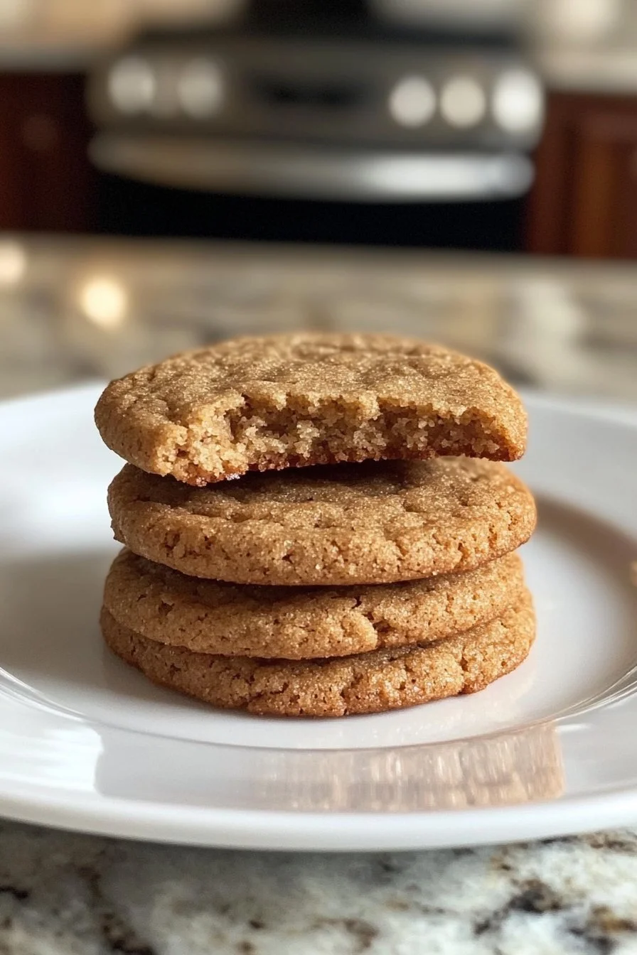 Easy 3 Ingredient Brown Sugar Cookies
