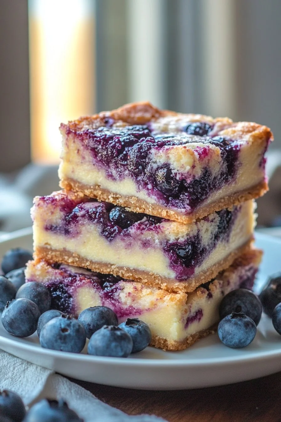 Blueberry Cream Cheese Bars