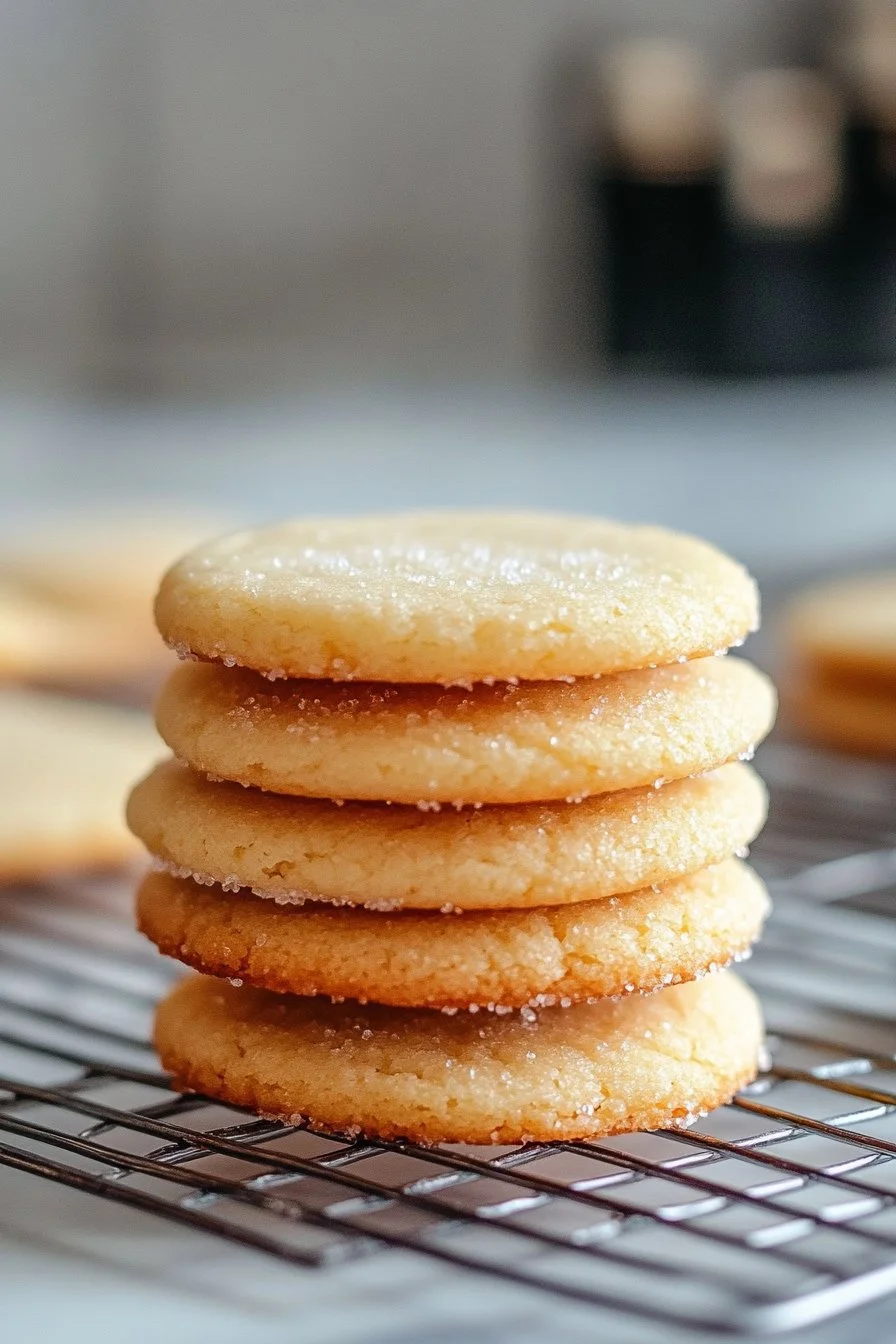 3-Ingredient Easy Sugar Cookies