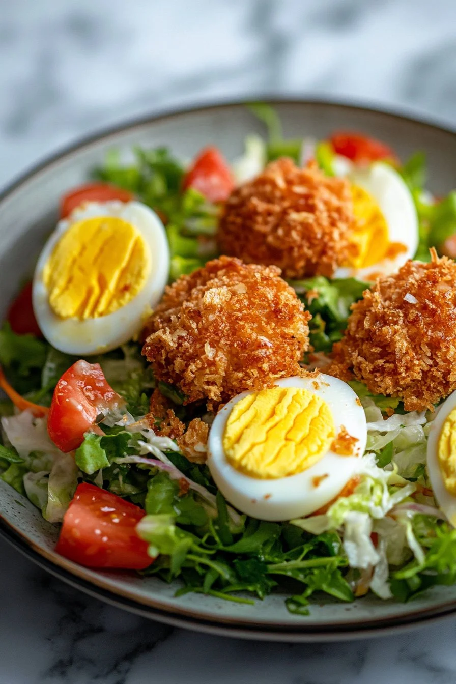 Crispy Egg Salad