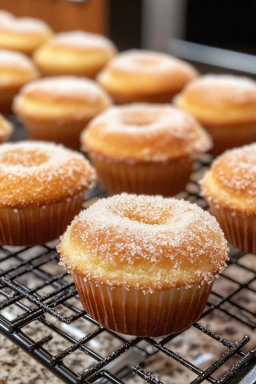Grandma's Fluffy Cinnamon Sugar Donut Muffins - Irresistibly Easy!