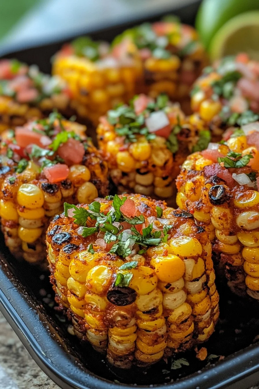 Spicy Mexican Corn Bites