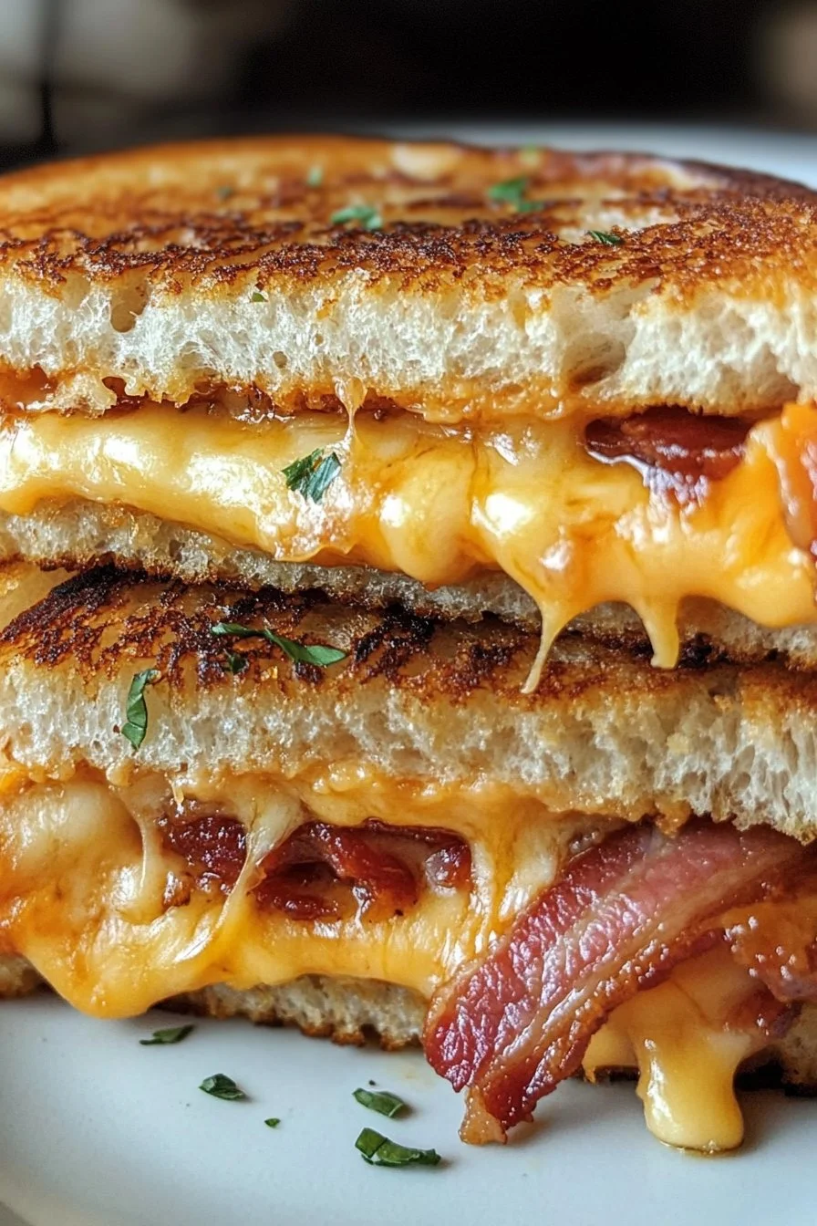 Bacon Grilled Cheese Sandwich