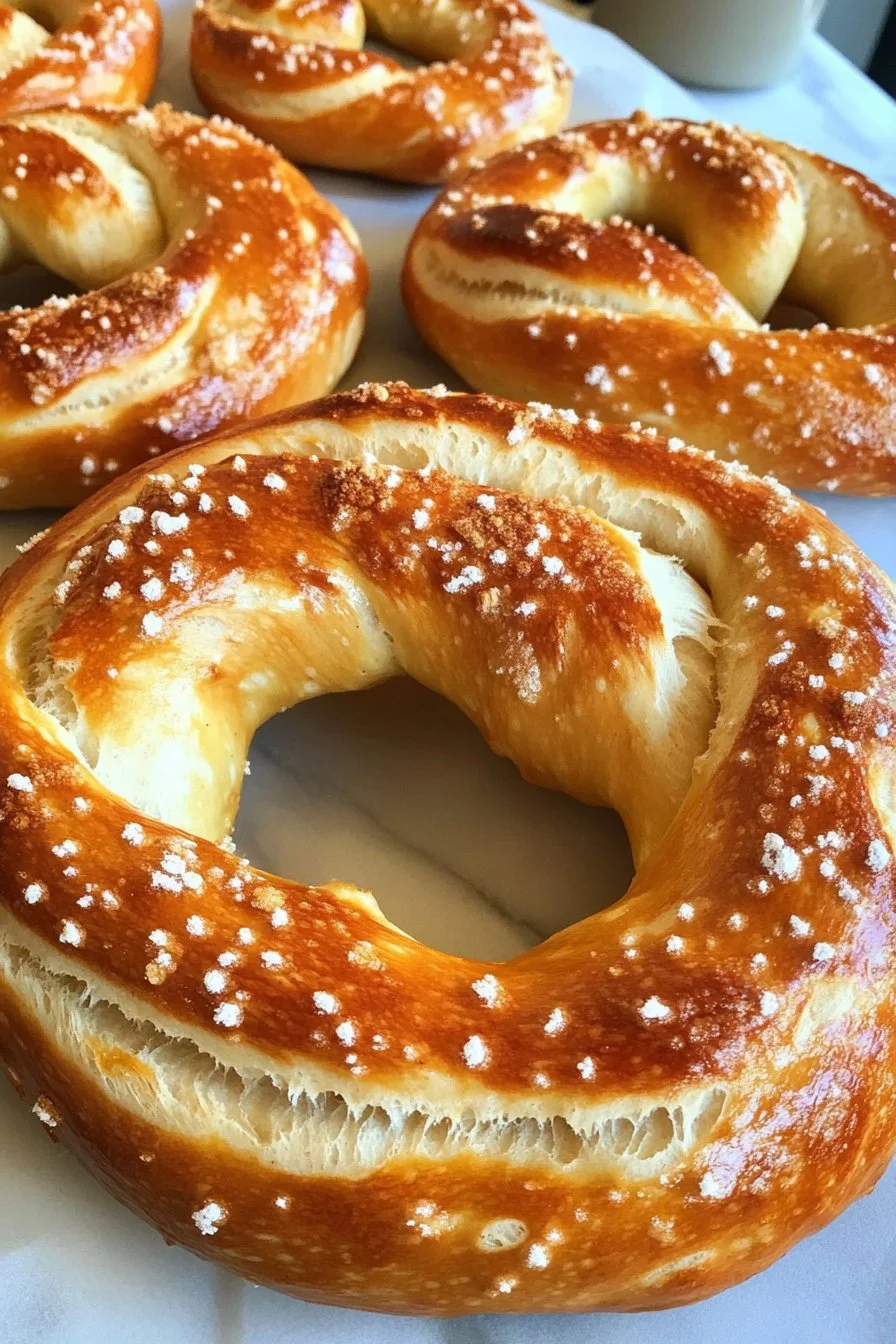 Easy 30 Minute Homemade Soft Pretzels Recipe