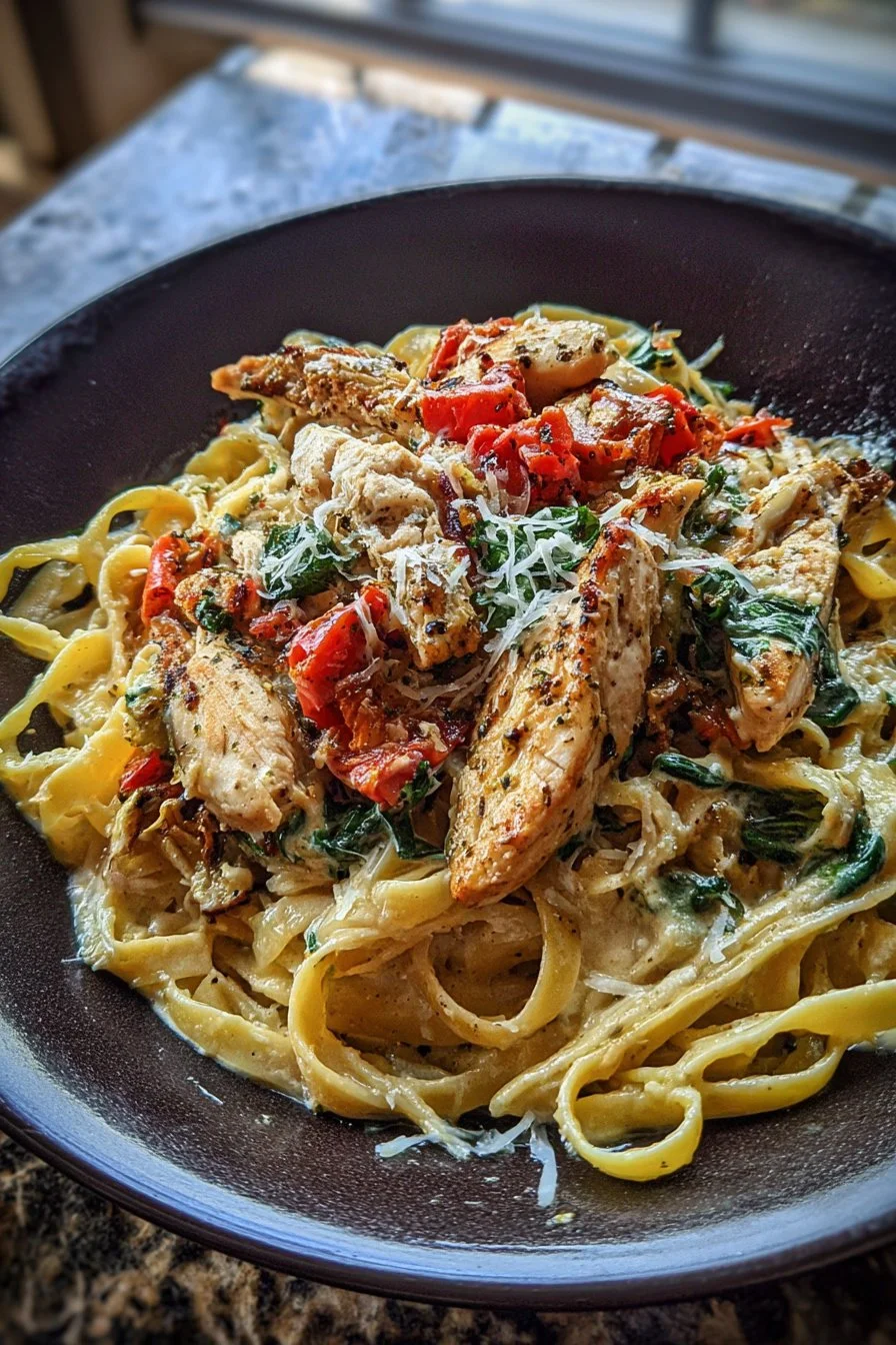 Five-Ingredient Creamy Cajun Chicken Pasta 30 Minutes Easy Delicious