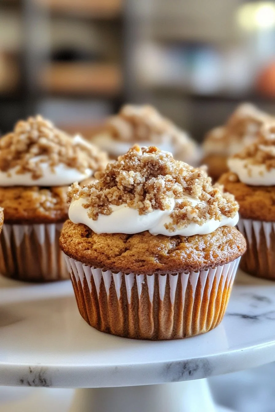 Pumpkin Cream Cheese Muffins