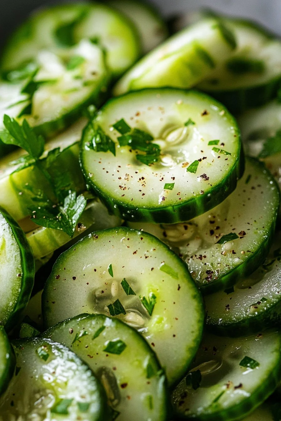 Healthy Cucumber Salad