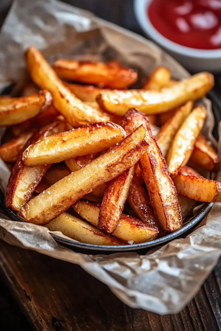 Air Fryer Apple Fries