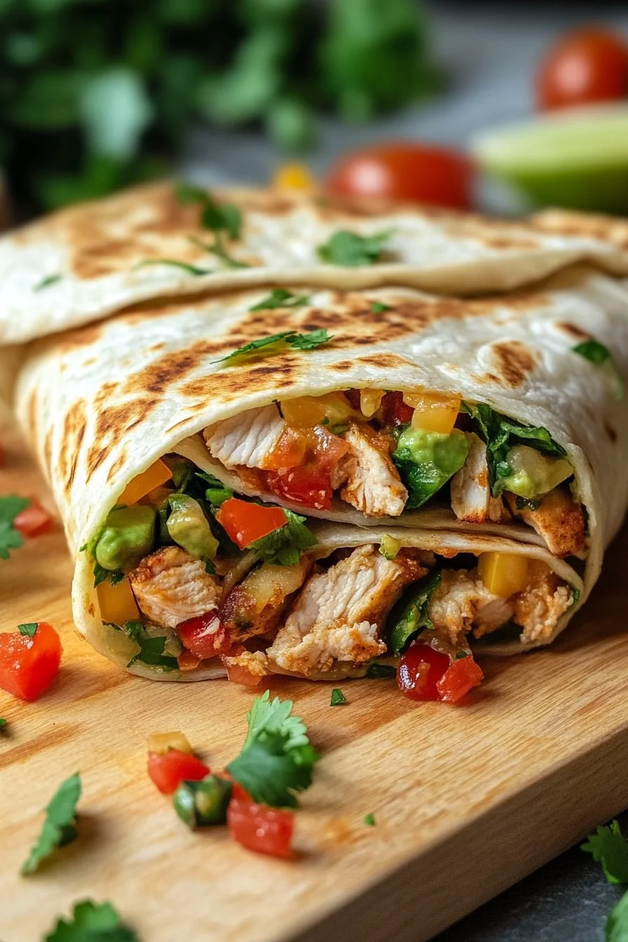 Southwest Chicken Wrap