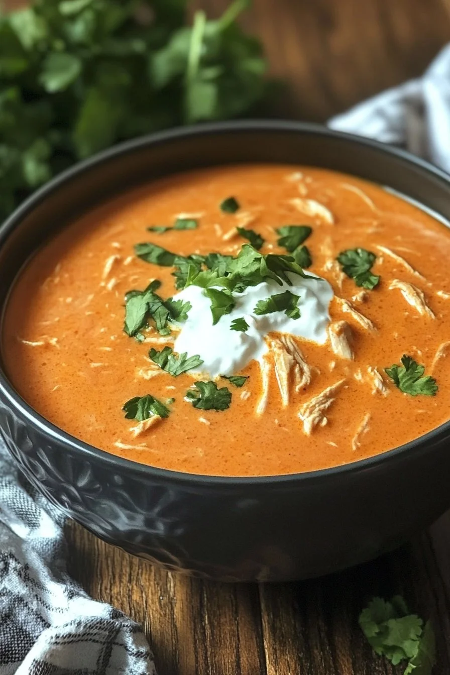 Creamy Chicken Enchilada Soup