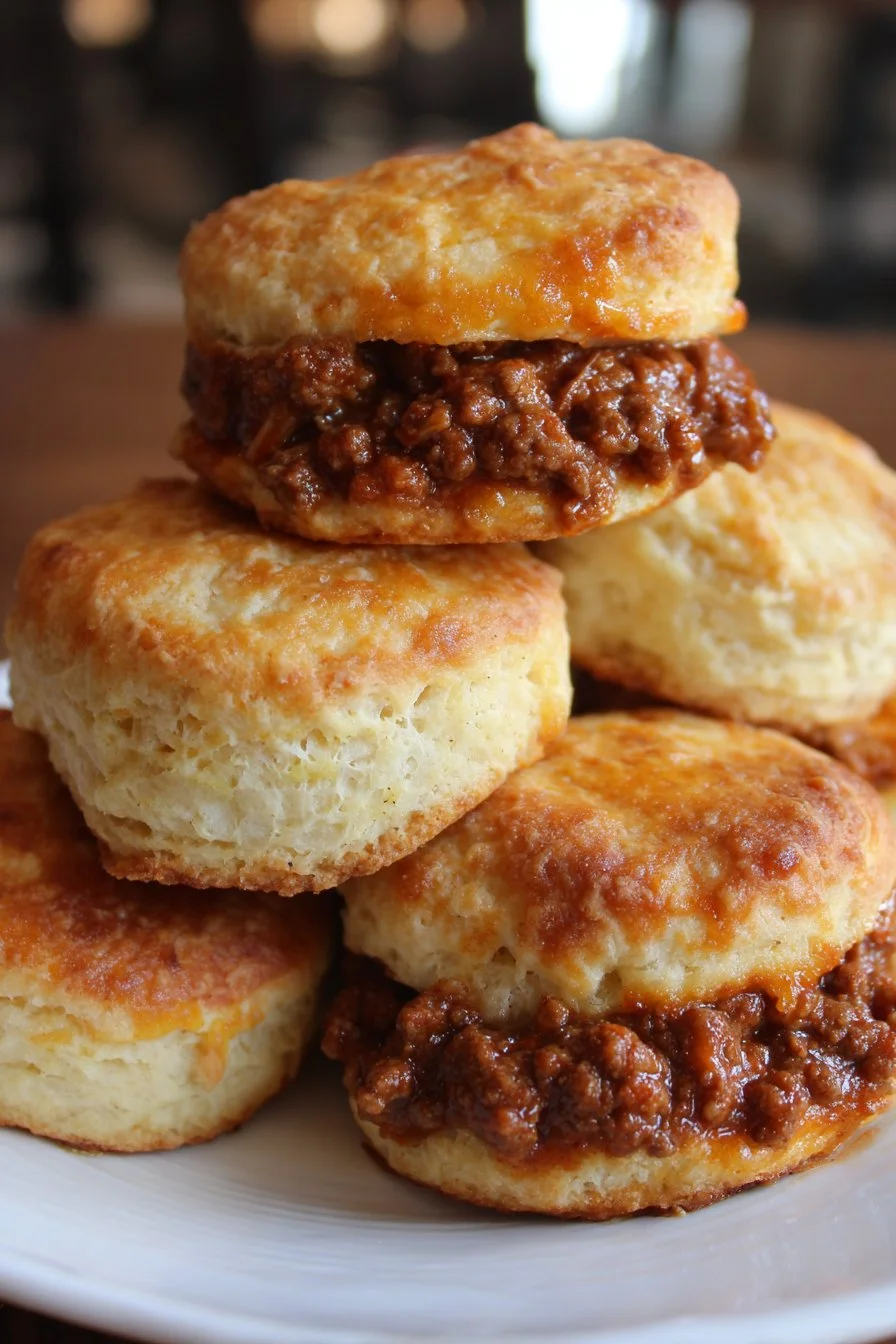 Sloppy Joes Biscuits