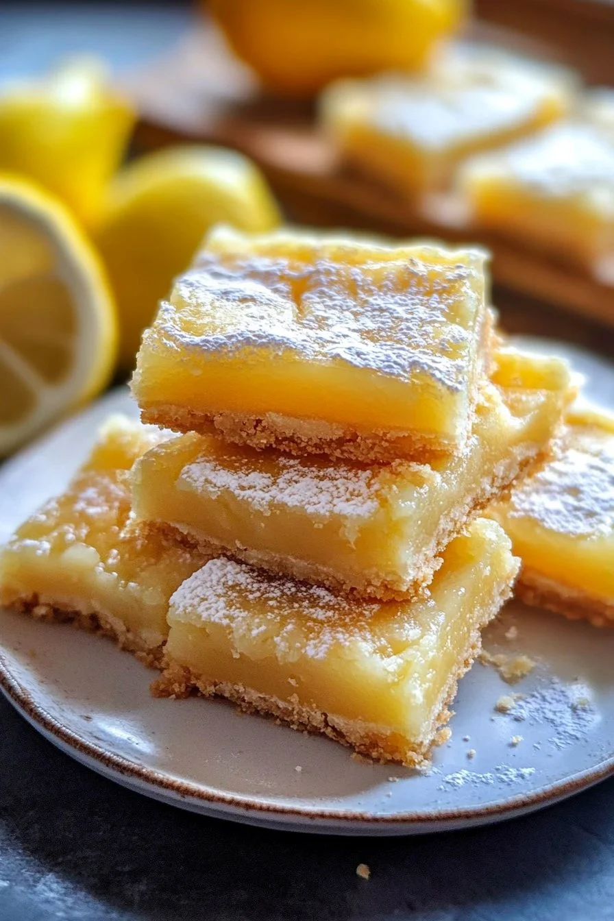 Best Lemon Shortbread Bars