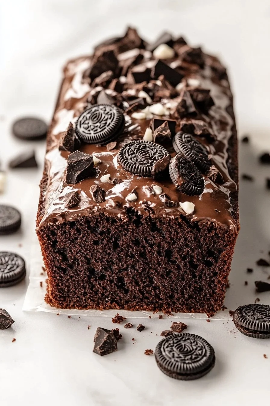 Easy Chocolate Oreo Bread (Cookies and Cream) Recipe