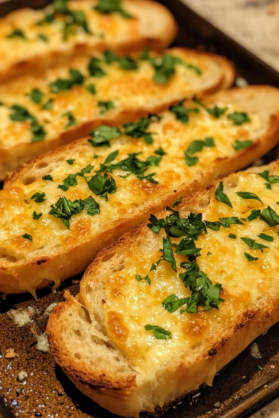 Easy Cheesy Garlic Bread