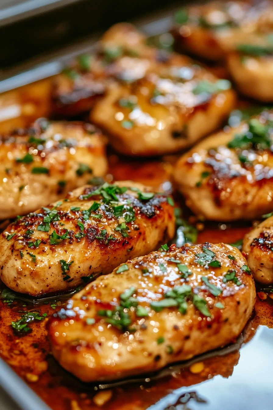 Honey Garlic Chicken Breasts