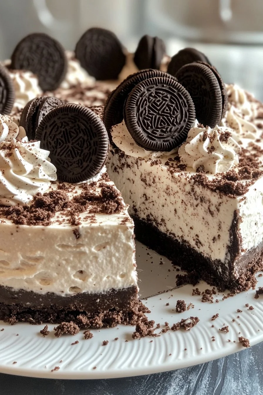 No-Bake Oreo Cheesecake
