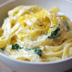 Creamy ricotta pasta served in a bowl with fresh herbs and parmesan cheese.