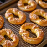 Delicious homemade soft pretzels fresh out of the oven in 30 minutes