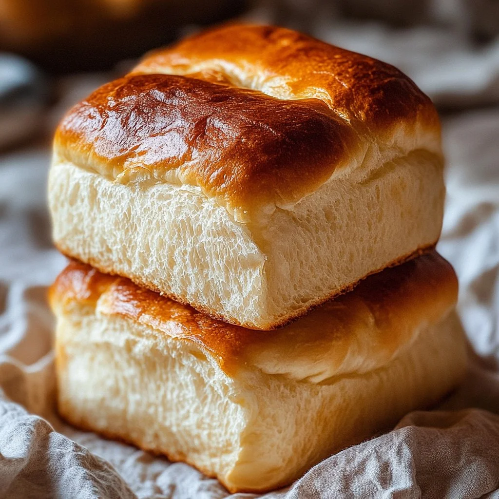 Easy milk bread loaf baked at home, soft and fluffy texture.
