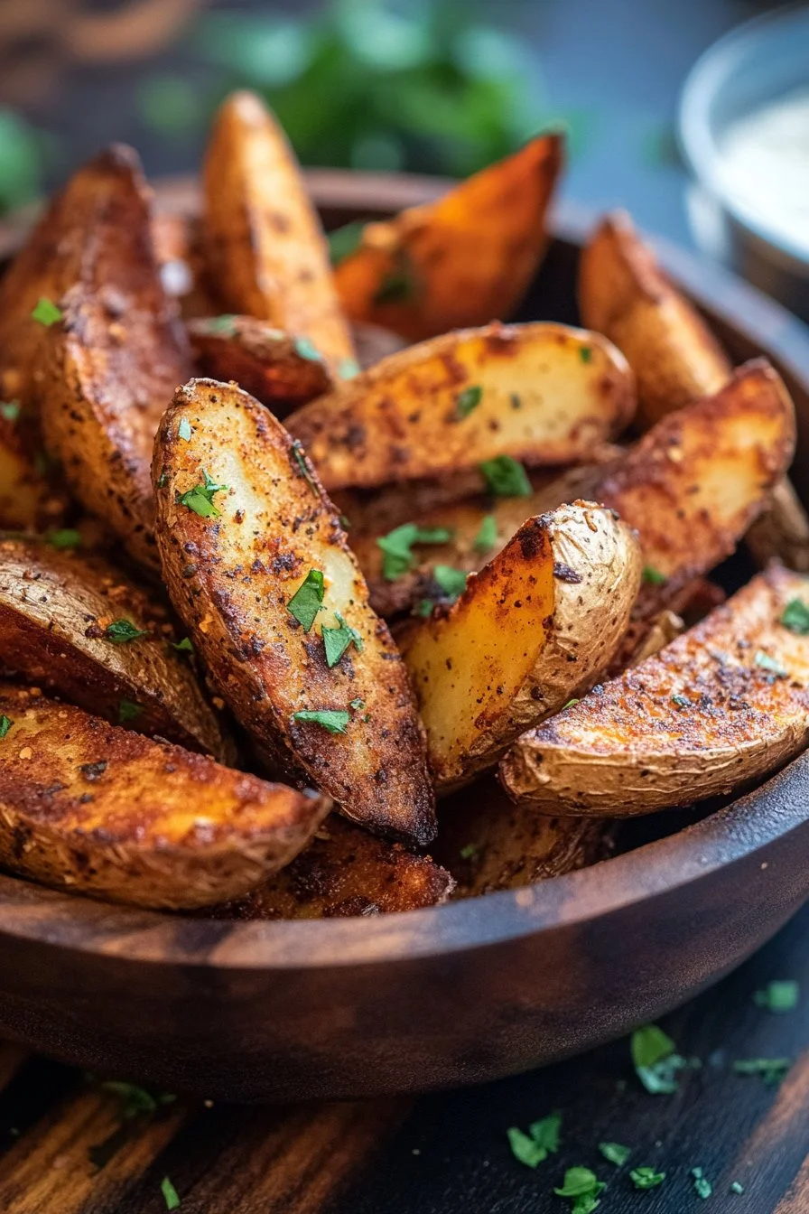 Crispy Potato Wedges Recipe