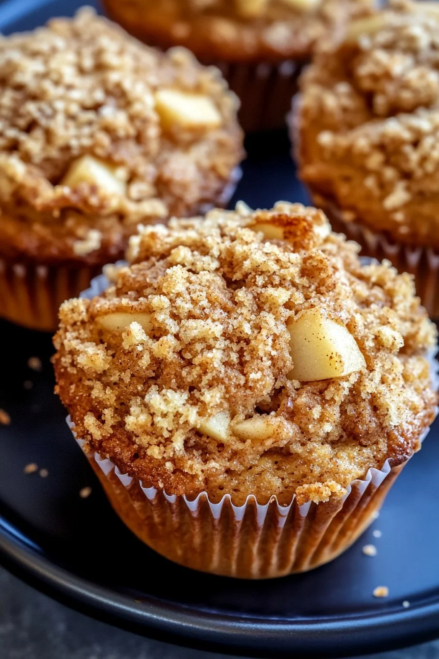 Soft Apple Cinnamon Muffins for Breakfast