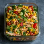 Delicious high protein meal for a healthy lunch option.