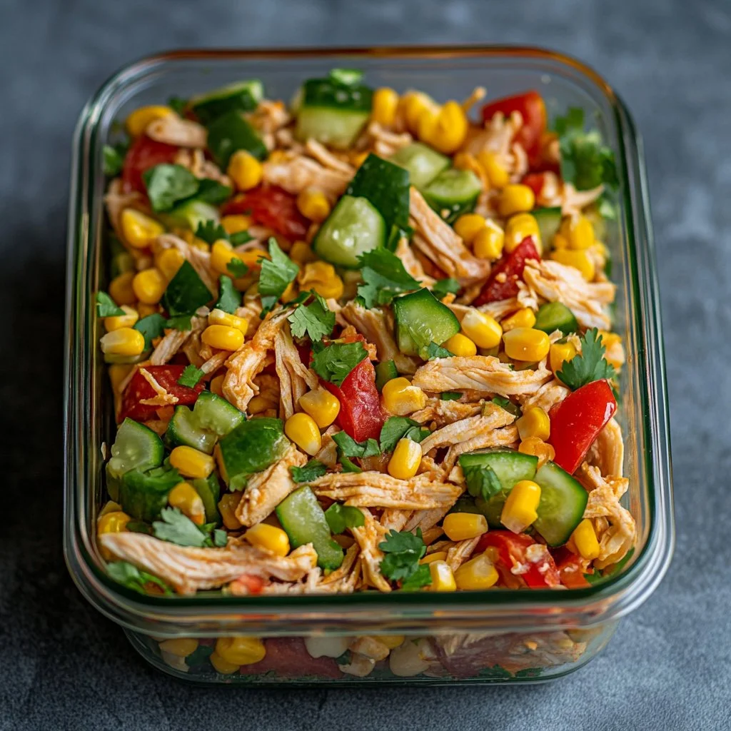 Delicious high protein meal for a healthy lunch option.