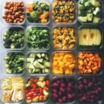 High protein meal prep lunches with fresh ingredients and easy recipes