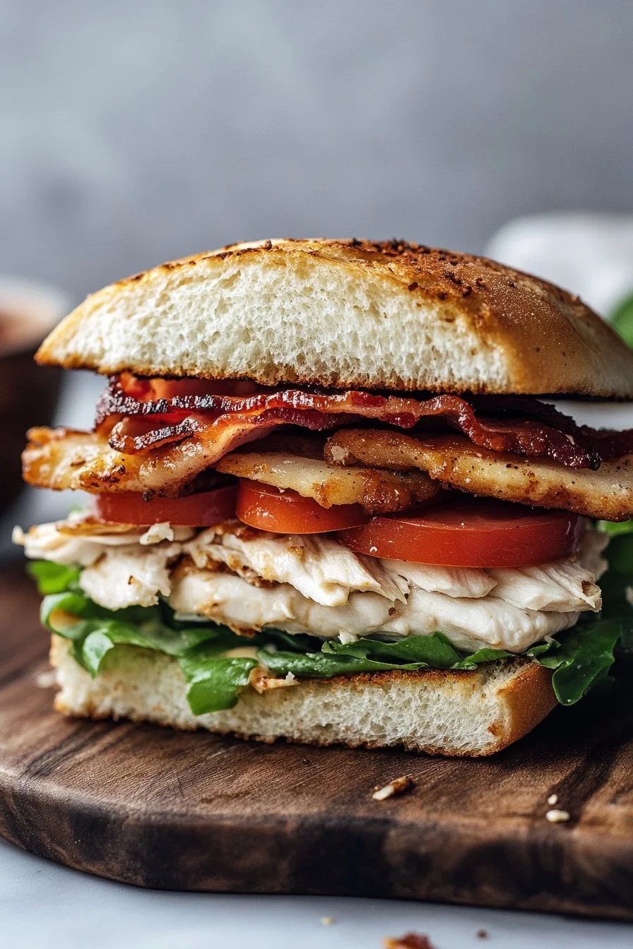 Chicken Bacon Ranch Sandwich