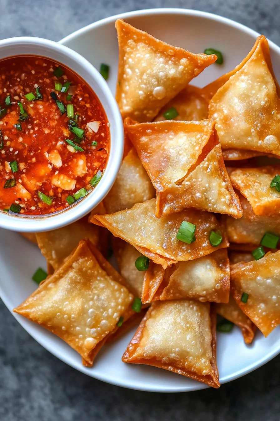Rice Paper Crab Rangoons