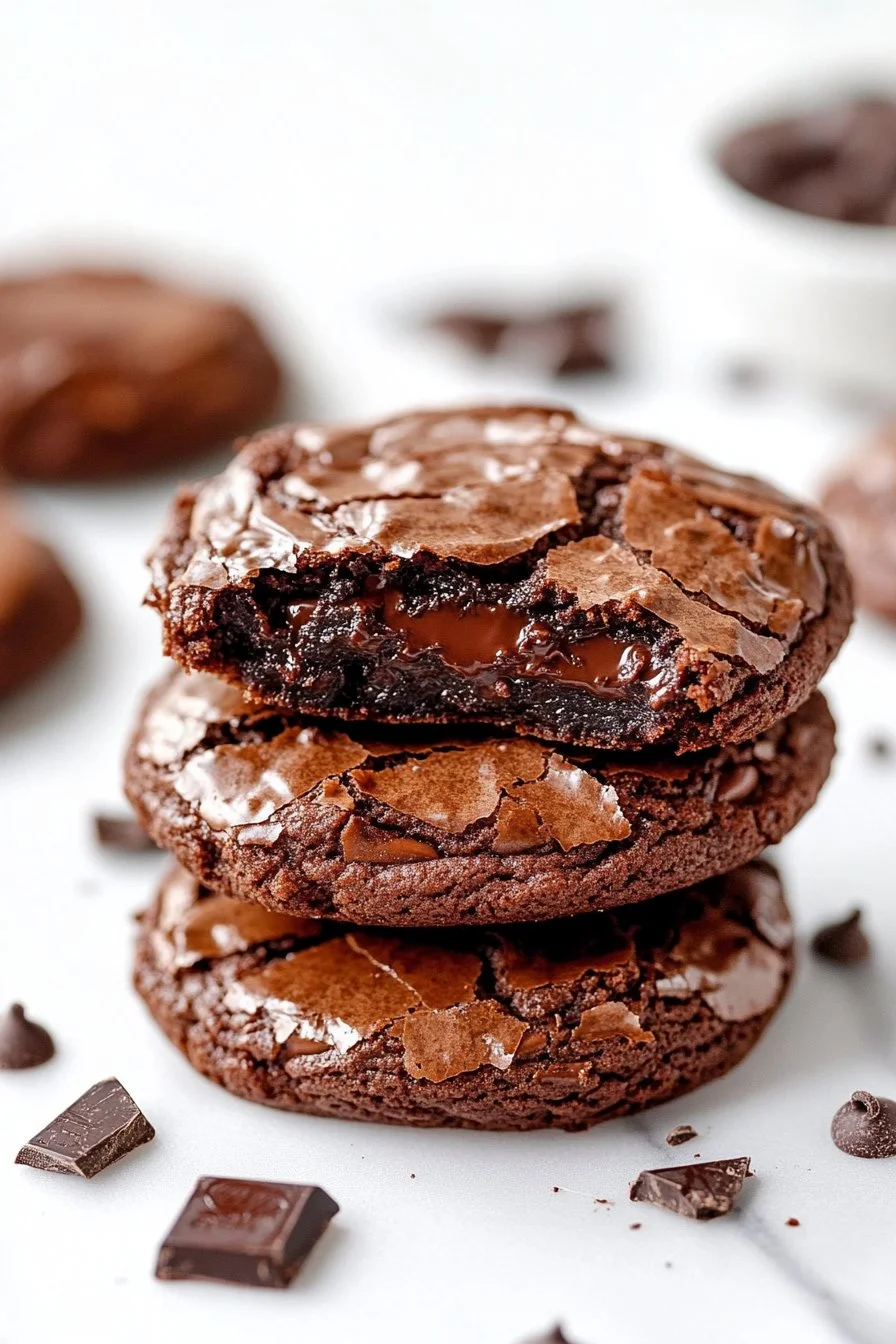 Decadent Chocolate Lava Brownie Cookies Recipe