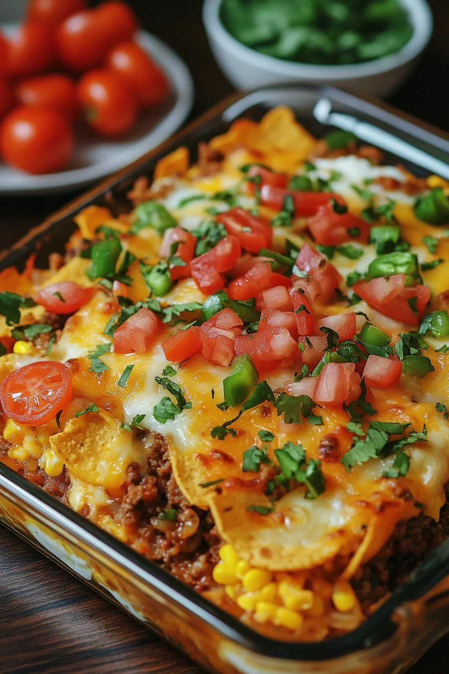 Taco Fiesta Bubble Up Casserole