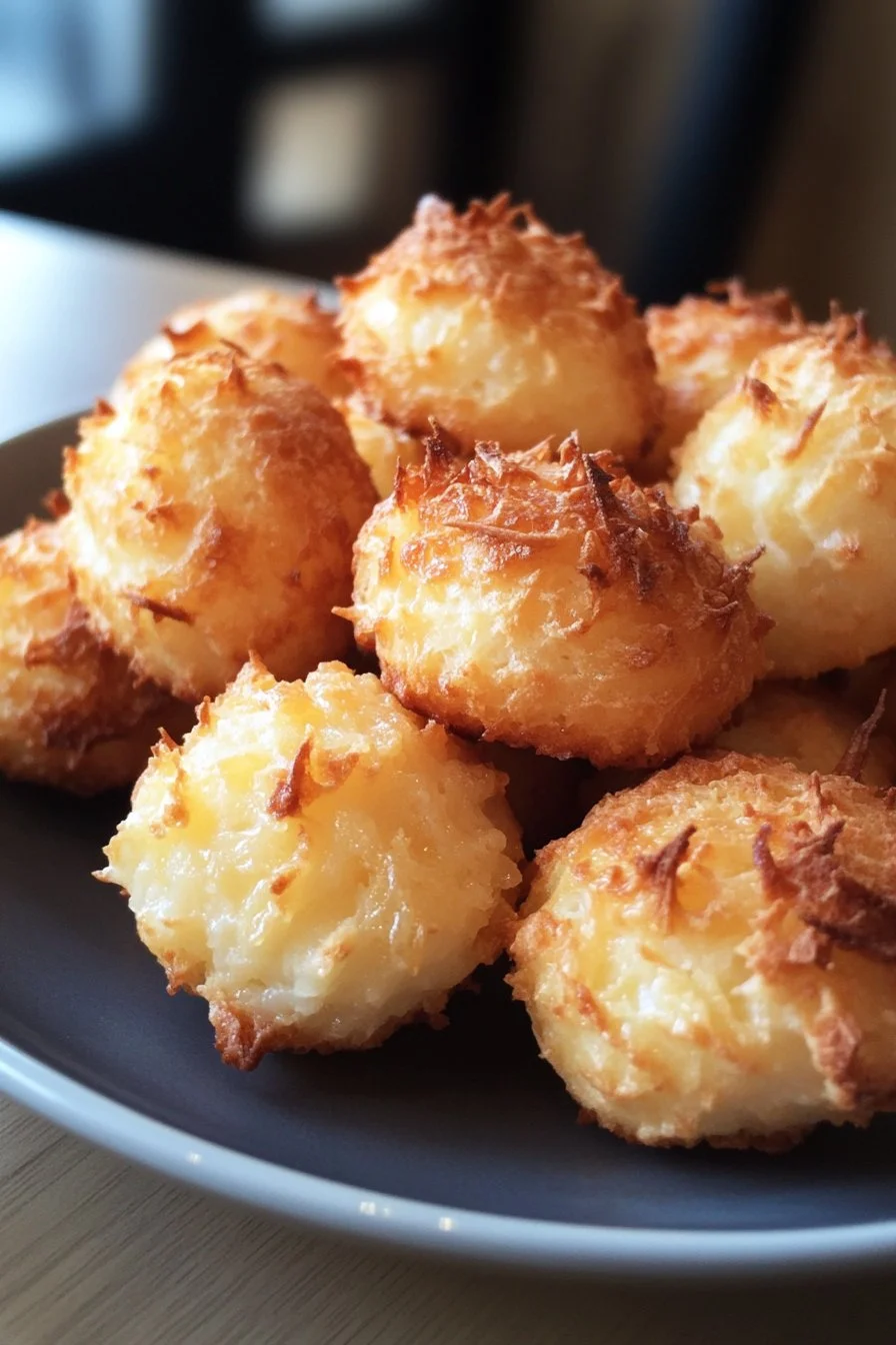 Coconut Macaroons with Condensed Milk