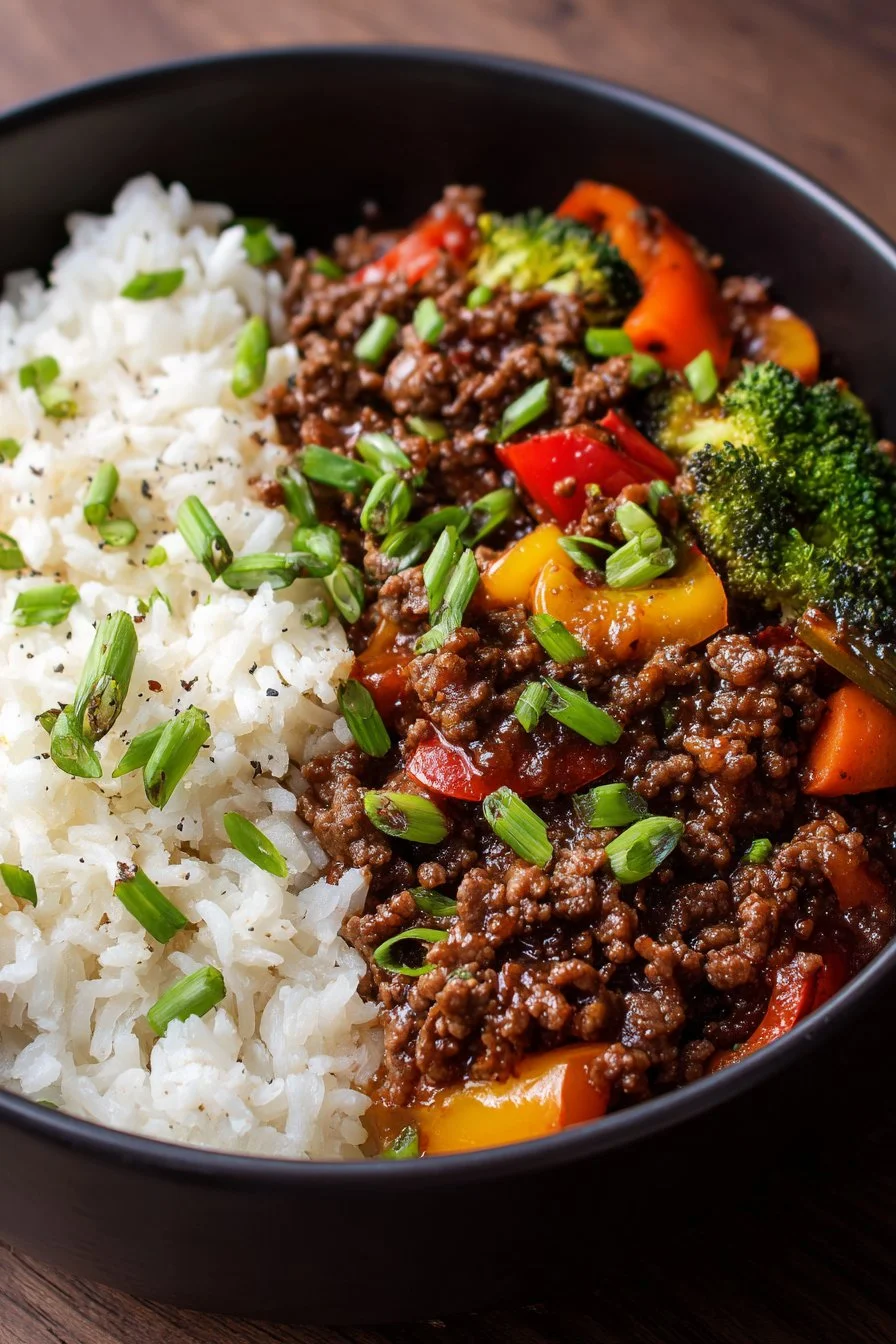 Meal Prep Ground Beef Teriyaki